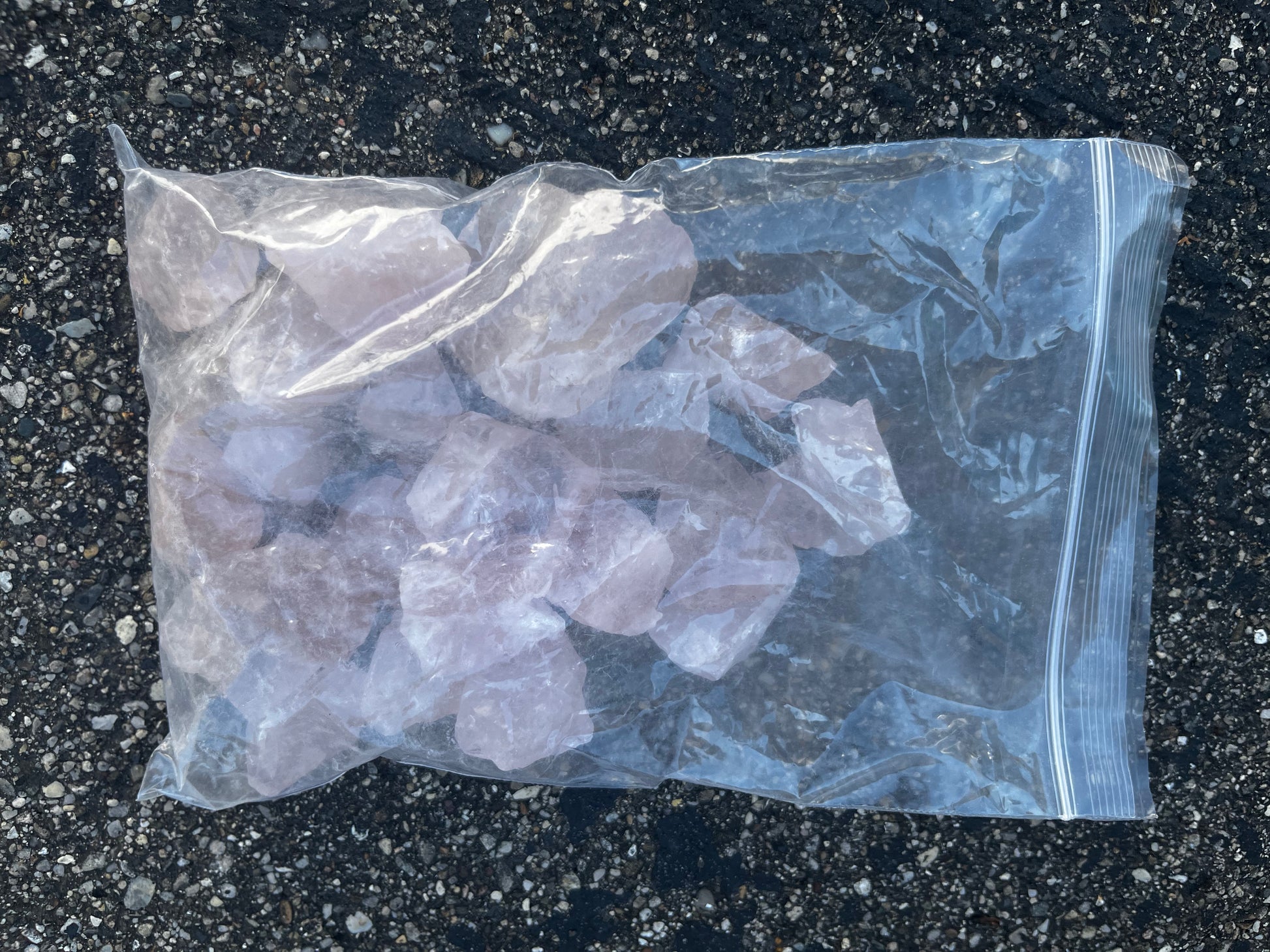 Attract love + Rose Quartz 1/2 pound